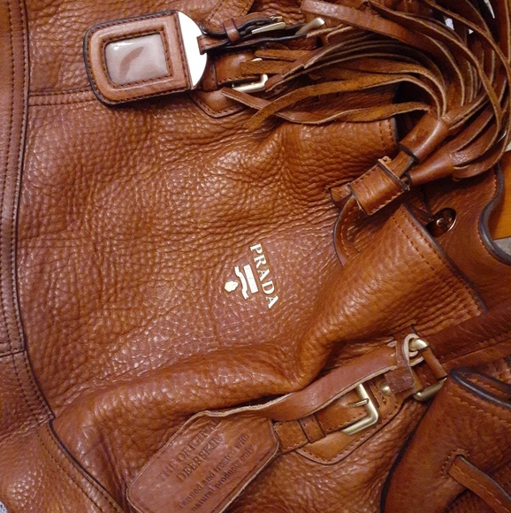prada deerskin bag